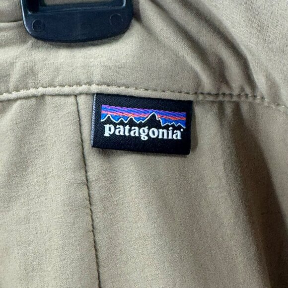 Patagonia Khaki Lightweight Stretch Pants Mens Size 38 Durable & Comfortable Out - Picture 3 of 9